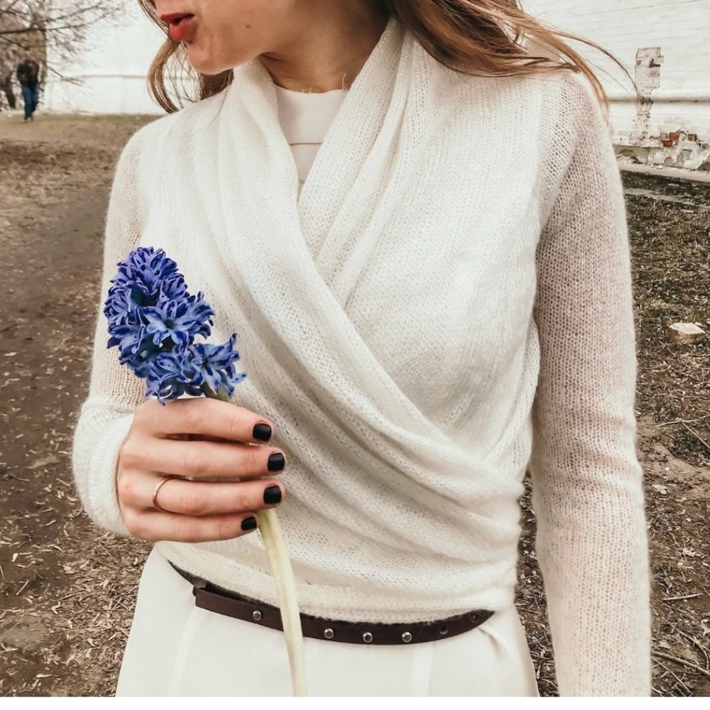 Etsy Bridal Sweater L